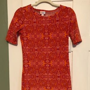 LuLaRoe Julia Dress XS NWT